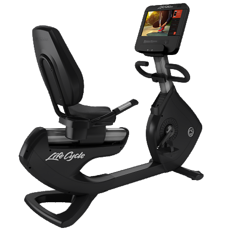 Велотренажер Life Fitness горизонтальний Platinum Club Discover SE3 HD 16"