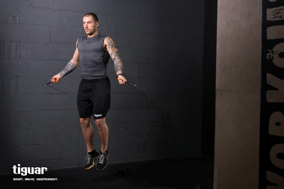 Скакалка tiguar speed rope pro 